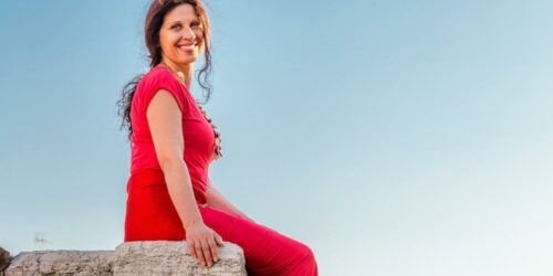 How to look glamorous in an evening dress even when you are in your 60’s