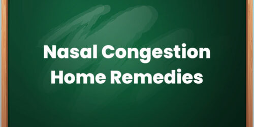 Home remedies that help relieve nasal congestion in children